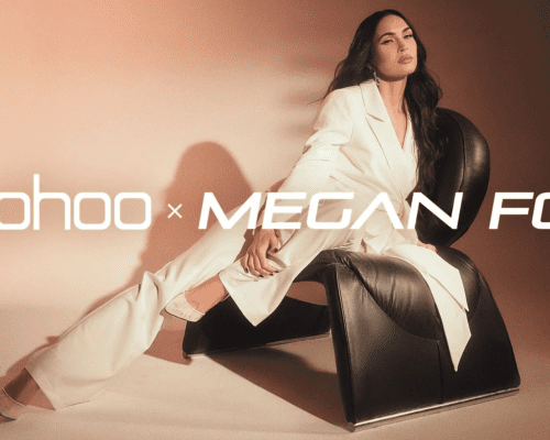 Boohoo Megan Fox banner